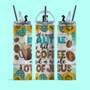 Coffee And Jesus Tumbler