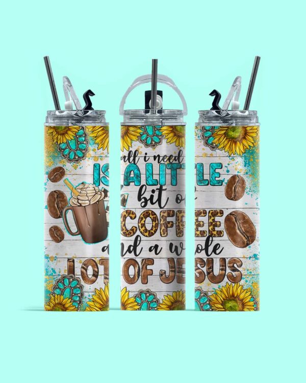 Coffee And Jesus Tumbler
