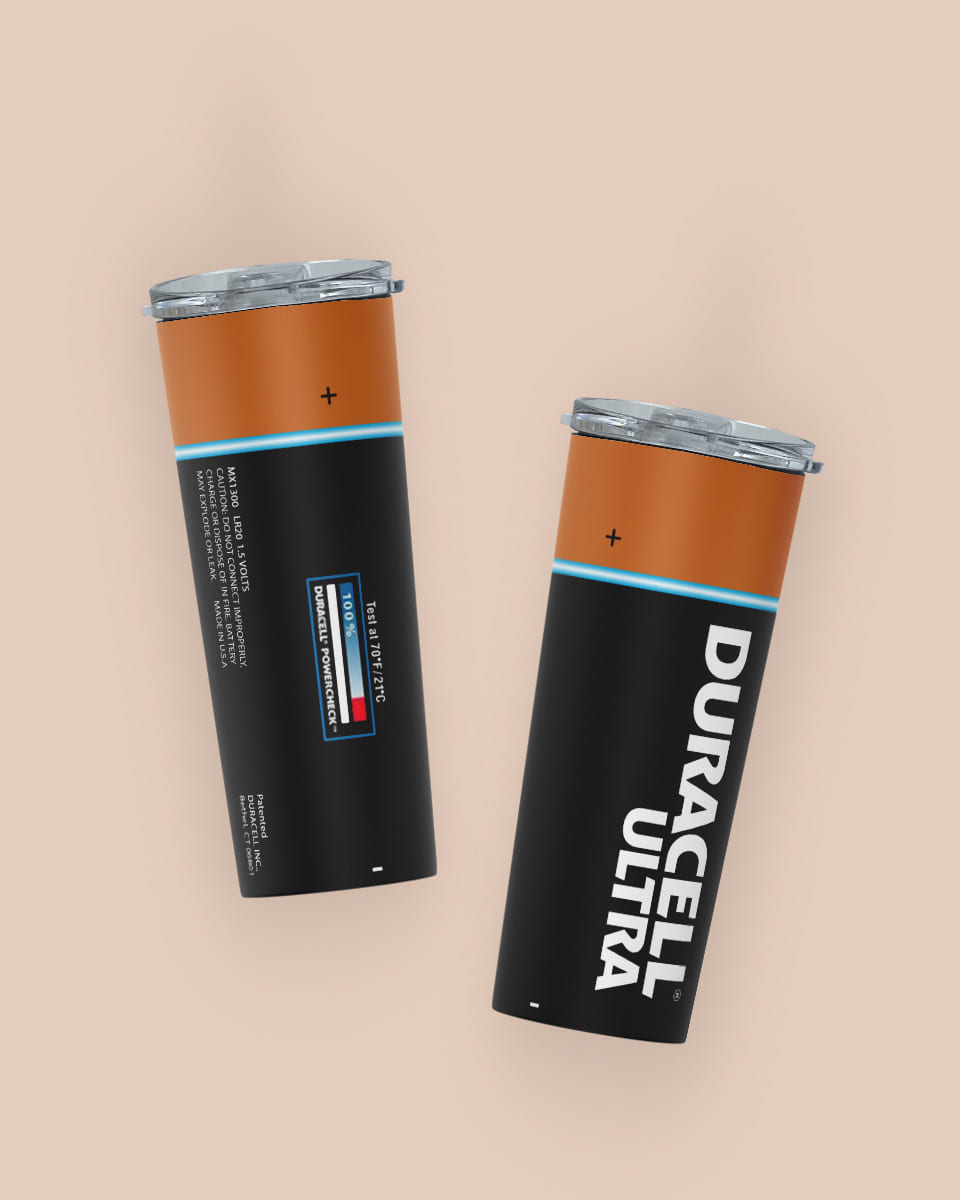 Duracell Battery Tumbler