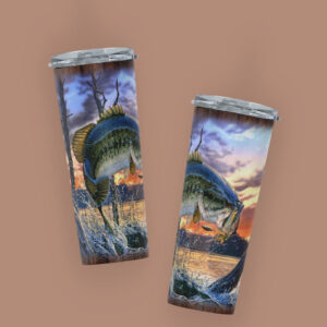 Fishing Sunset Tumbler