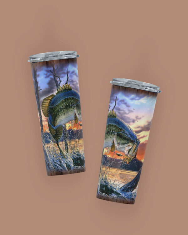 Fishing Sunset Tumbler