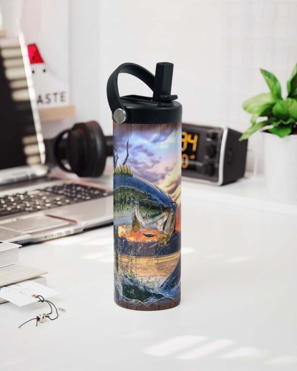 Fishing Sunset Tumbler - Image 2