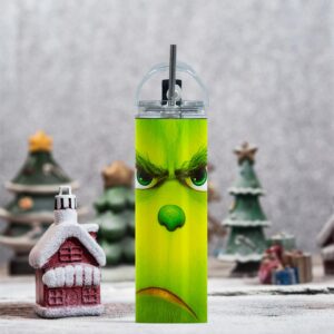 Grinch Face Tumbler
