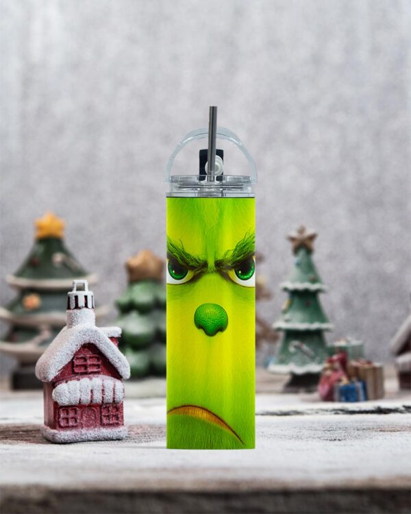 Grinch Face Tumbler