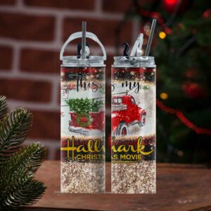 Hallmark Christmas Movie Tumbler