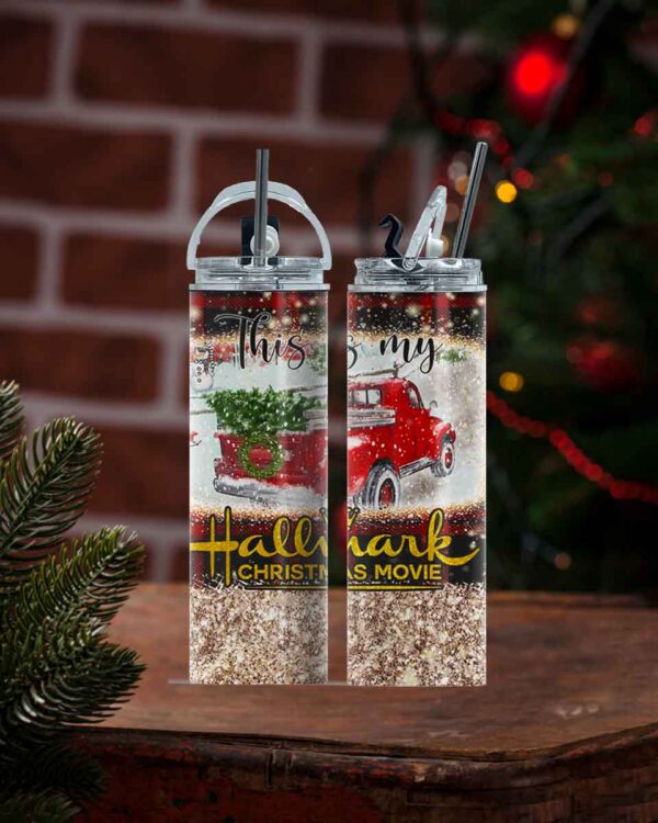 Hallmark Christmas Movie Tumbler