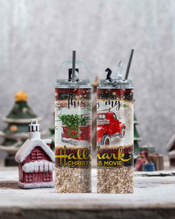 Hallmark Christmas Movie Tumbler - Image 2