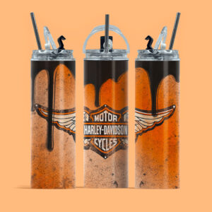 Harley Davidson Wings Tumbler