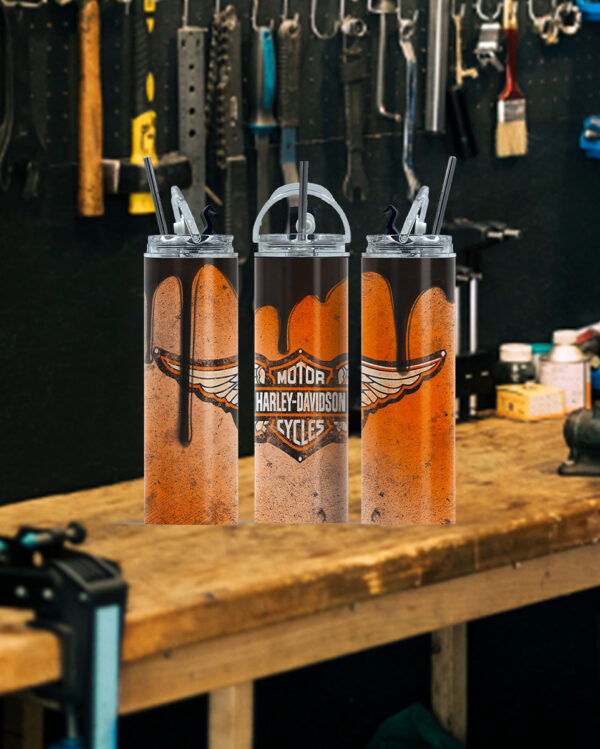 Harley Davidson Wings Tumbler - Image 2