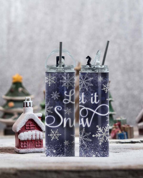 Let It Snow Tumbler - Image 2