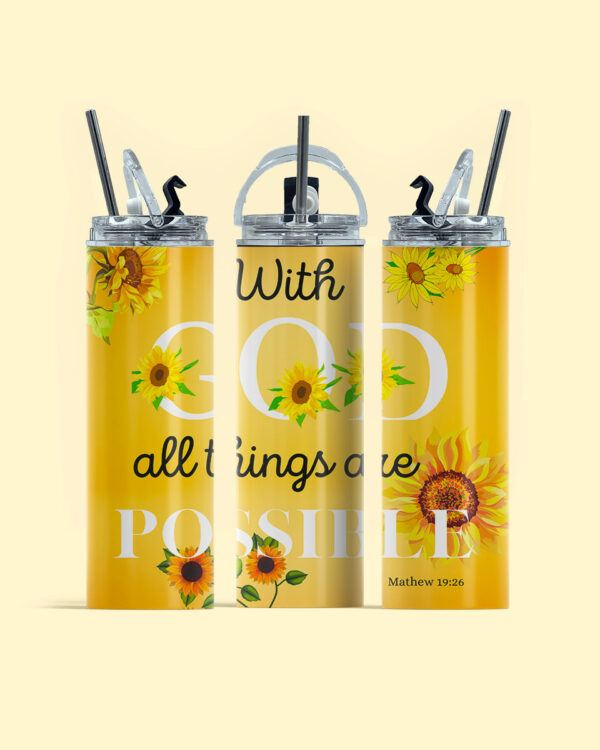 Matthew 19:26 Tumbler