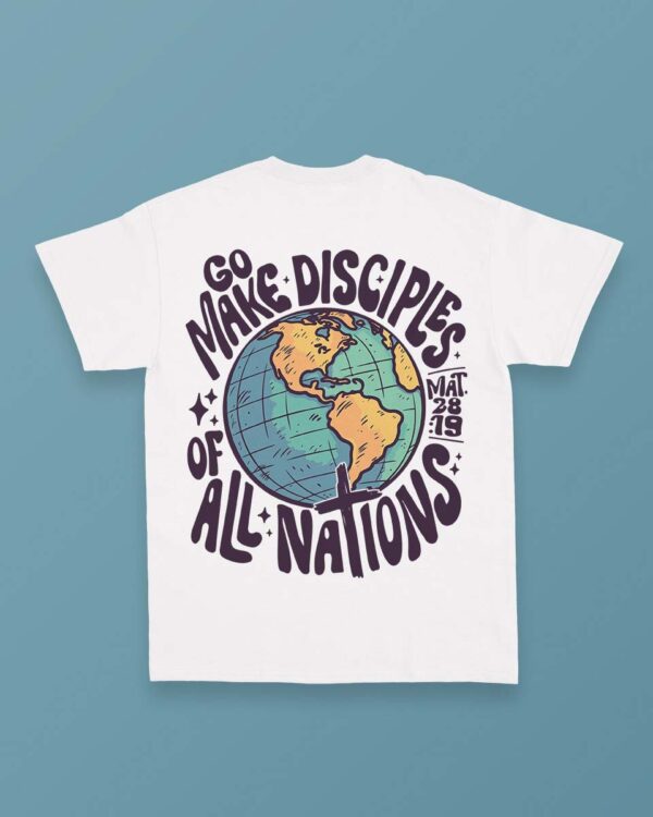 Matthew 28:19 T-Shirt - Image 3